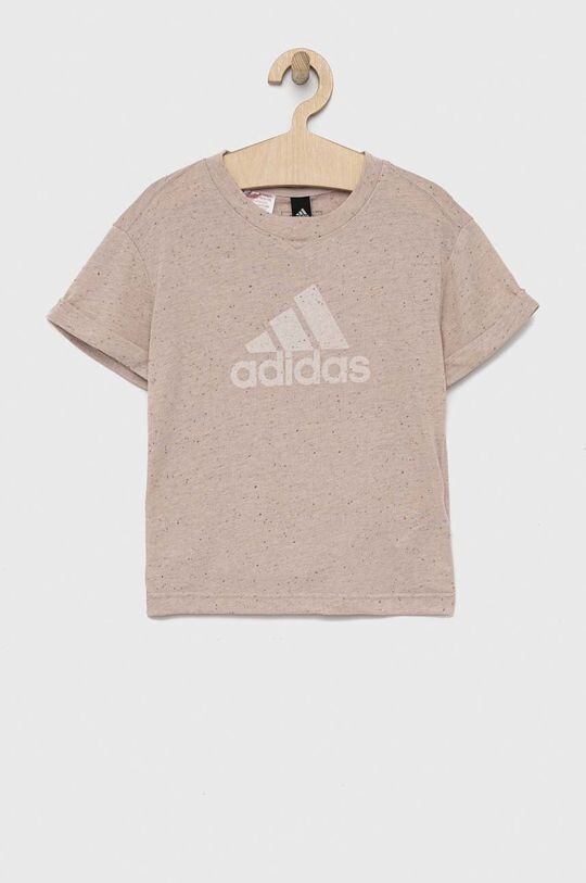 

Детская футболка adidas G FI BL, бежевый
