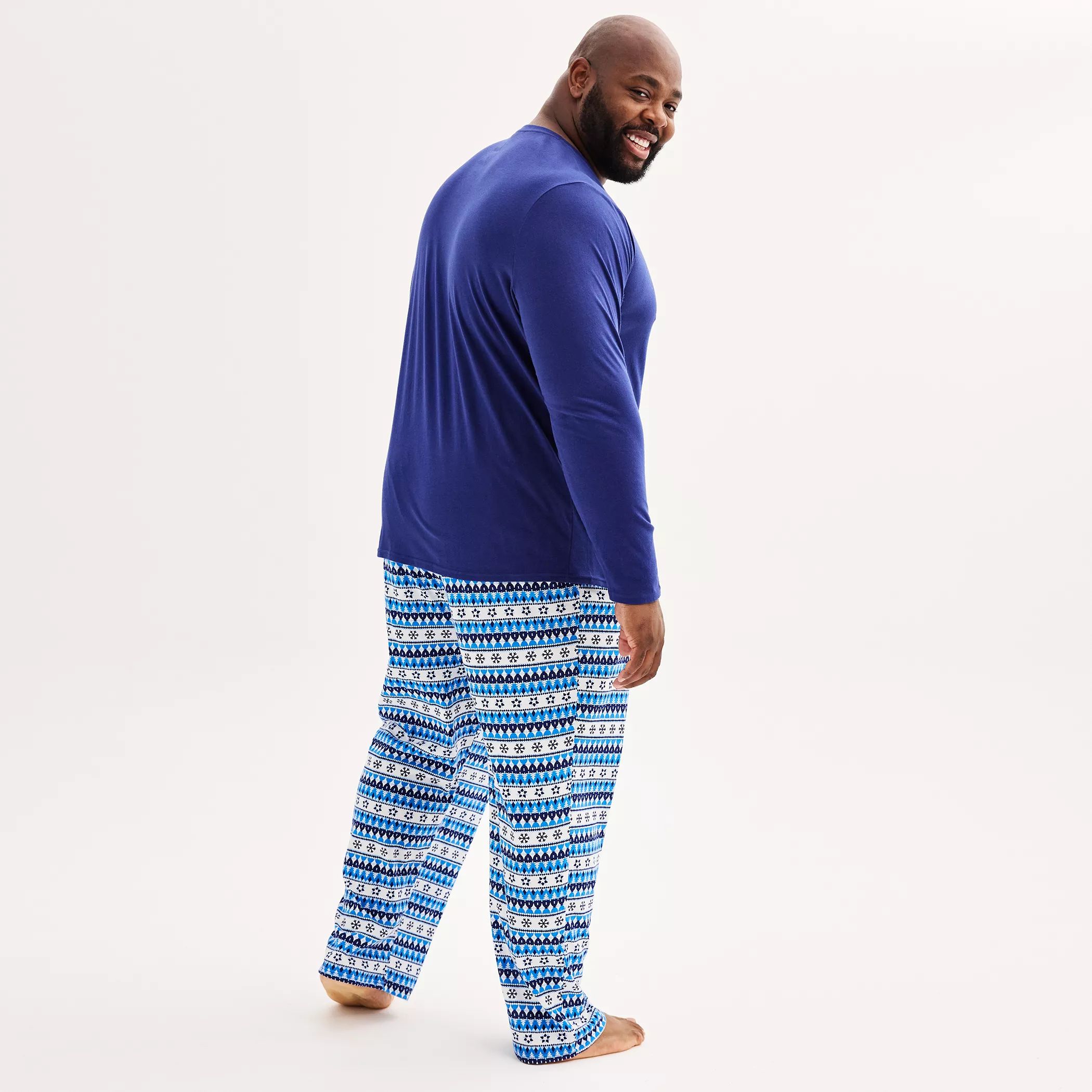 

Пижамный комплект с верхом и низом Big & Tall Winter Wonderland Jammies For Your Families