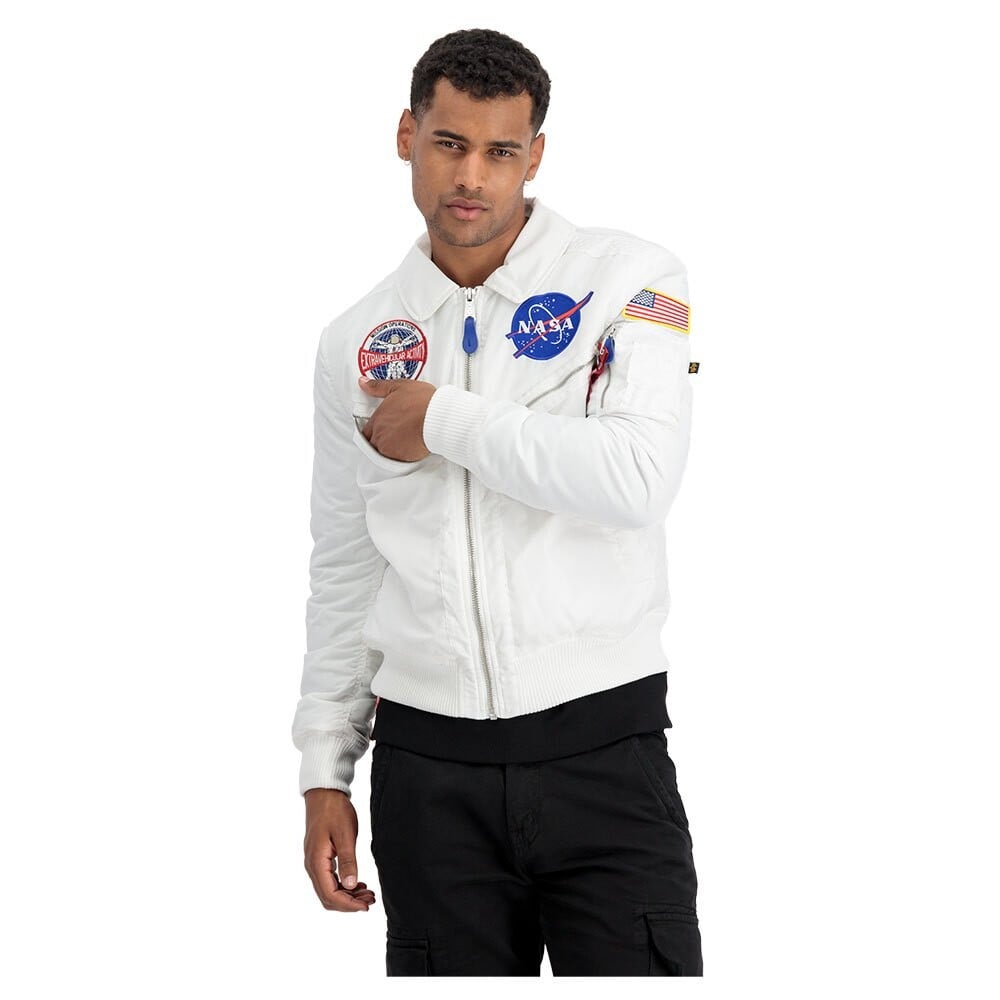

Куртка Alpha Industries Space Walk Bomber, белый