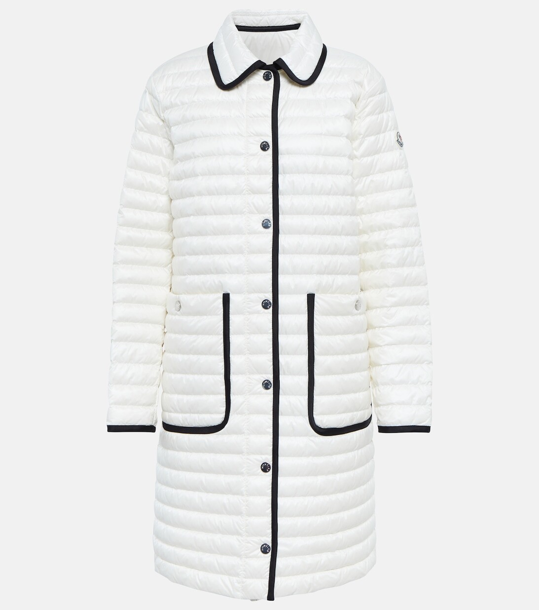 

Пуховое пальто Nettes MONCLER, белый