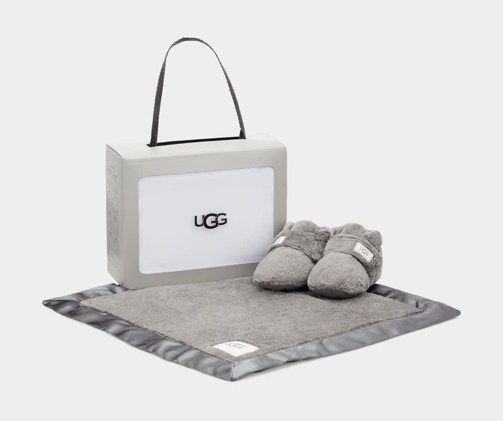 

Ботинки Bixbee Bootie And Lovey Blanket UGG, серый