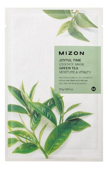 

Хлопковая тканевая маска с зеленым чаем, 23 г Mizon, Joyful Time Essence