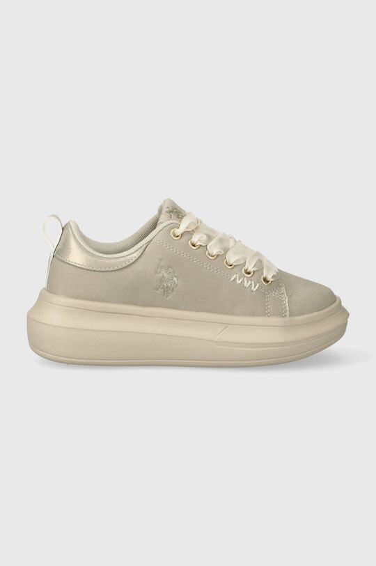 

Детские кроссовки U.S. Polo Assn., бежевый