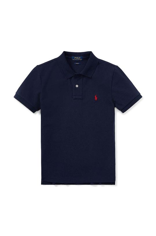 Детская футболка-поло 134-176 см. Polo Ralph Lauren, темно-синий поло ralph lauren тёмно синий