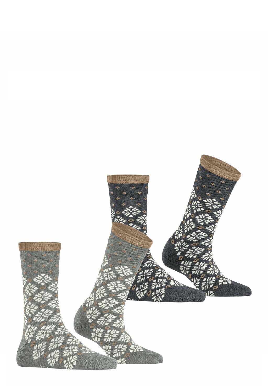 

Носки NORWEGIAN SO 2PACK Esprit, светло-серый