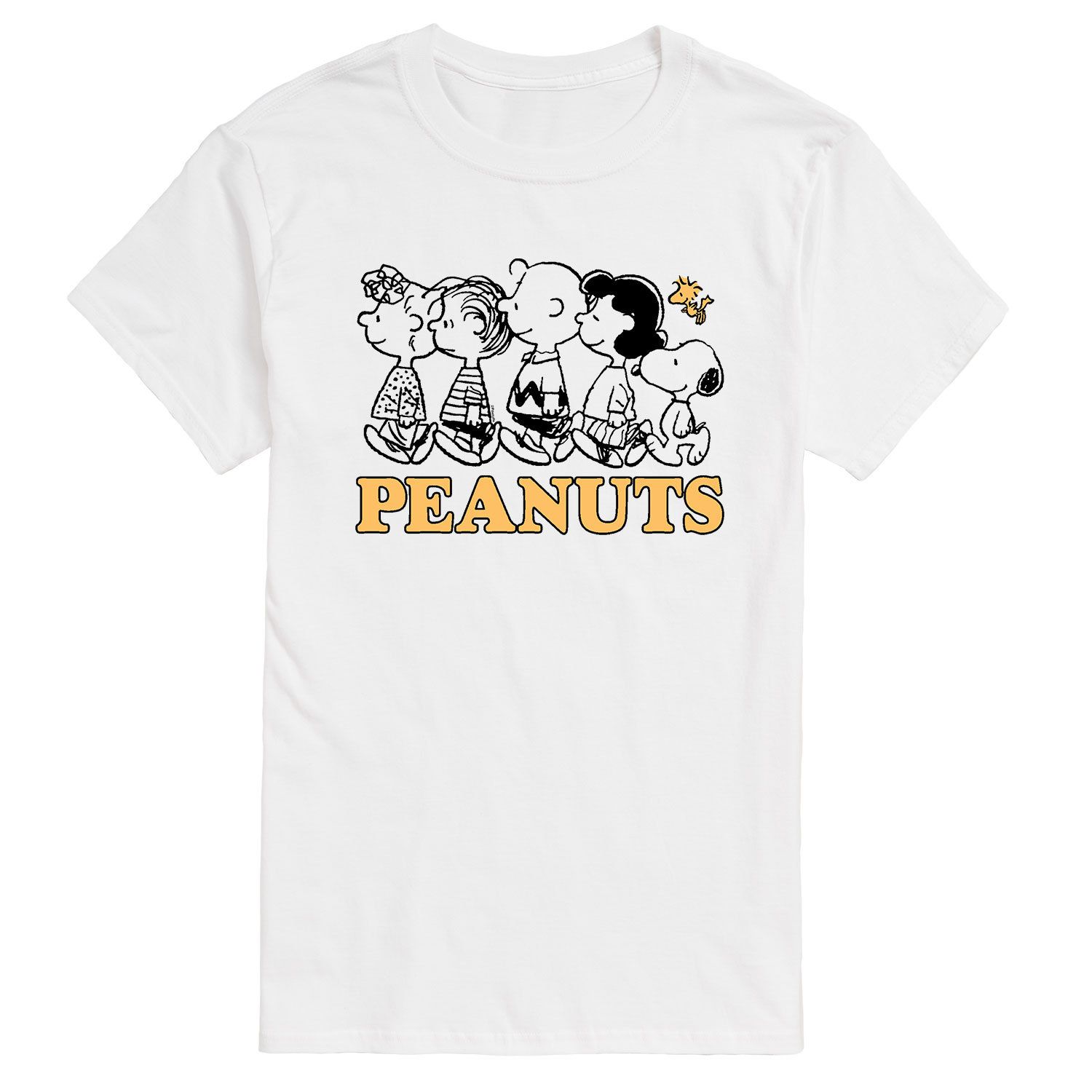 Мужская футболка Peanuts Group Outline Licensed Character