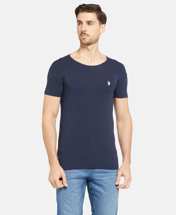 

Футболки, упаковка 2 шт. U.S. Polo Assn., темно-синий