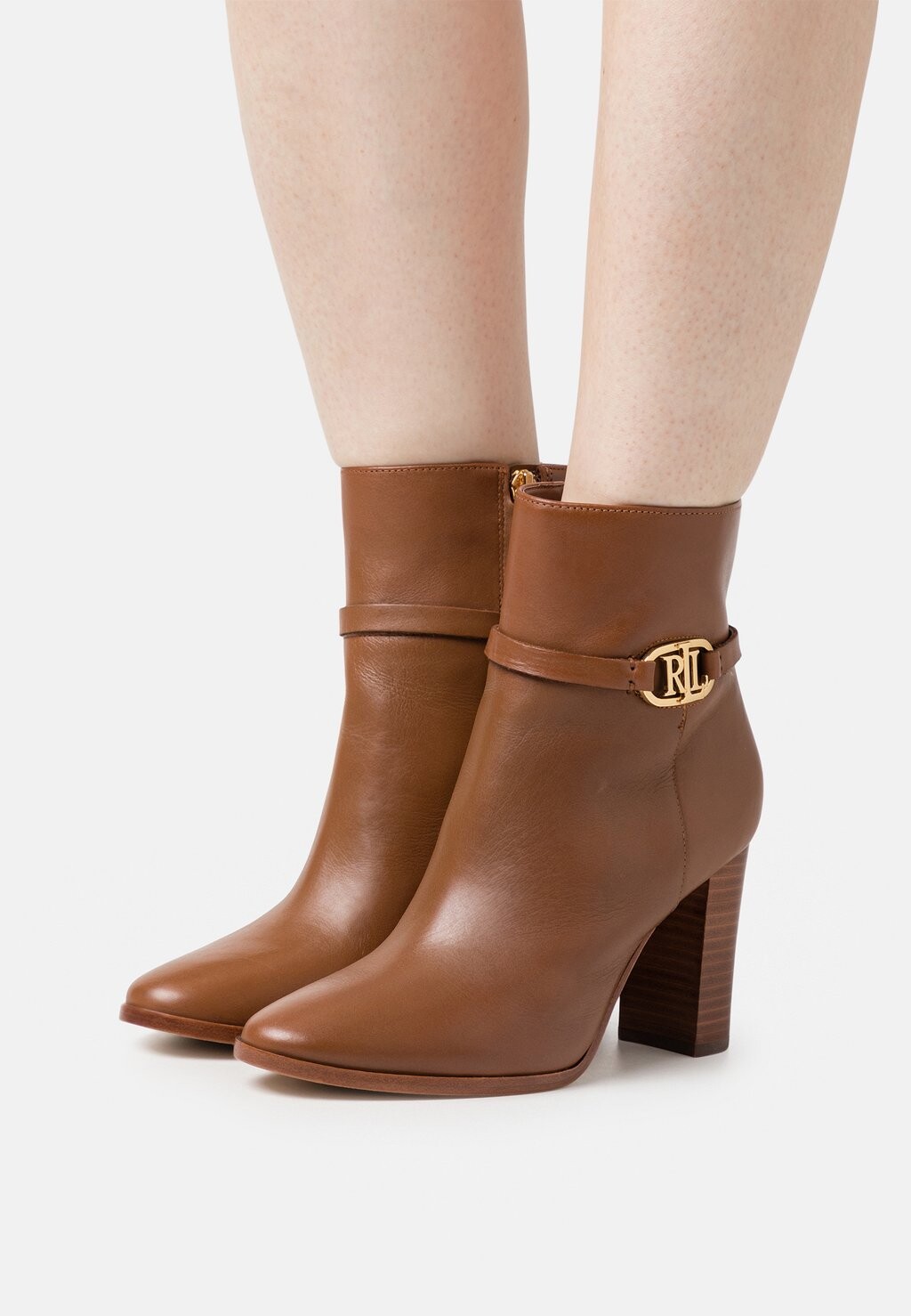 

Ботильоны Lauren Ralph Lauren, глубокий загар