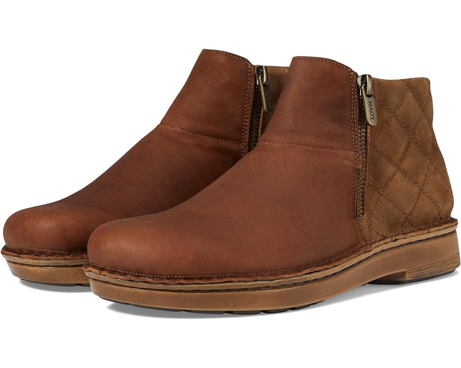 

Ботинки Naot Sintra, цвет Soft Cognac Leather/Antique Brown Suede