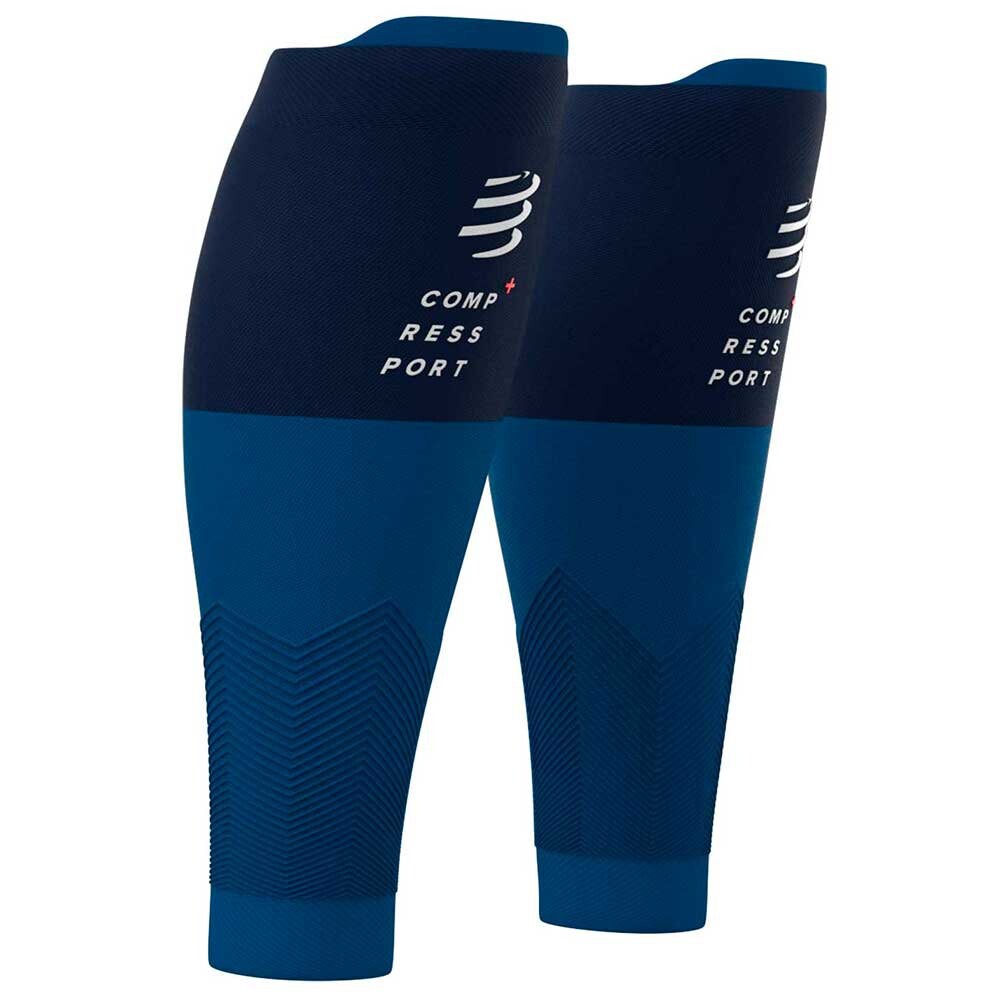 

Тайтсы Compressport R2V2 Compression, синий