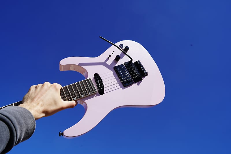 Электрогитара ESP LTD DELUXE Mirage Deluxe '87 - Pearl Pink 6-String Electric Guitar NOS delphin deluxe