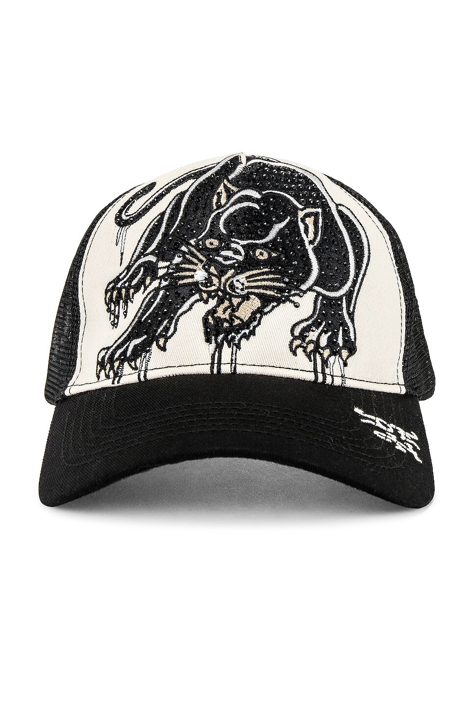 

Кепка Ed Hardy Rhinestone Panther, цвет Black & White
