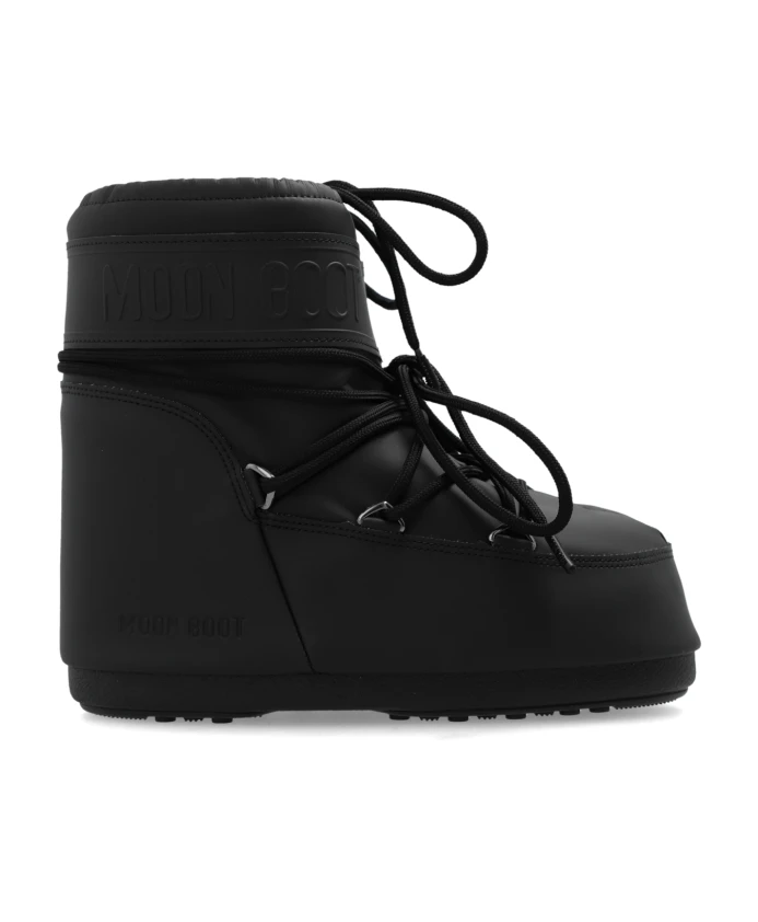 

Снежные ботинки с низкой резиной Moon Boot, черный