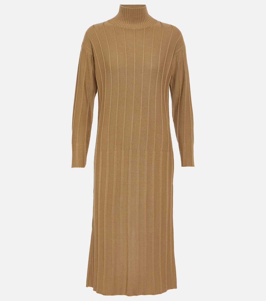 

Платье миди leisure arezzo из шерсти Max Mara, бежевый