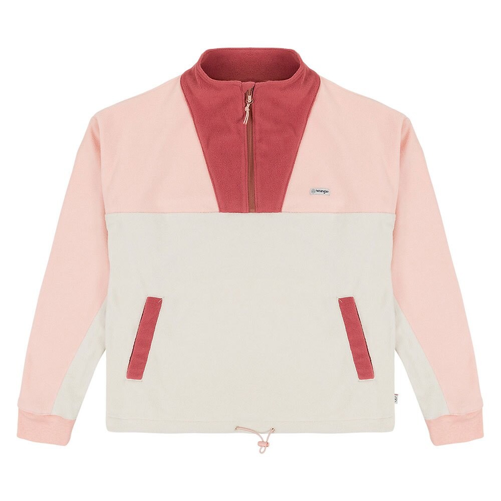 

Толстовка Wrangler Popover Half Zip, розовый