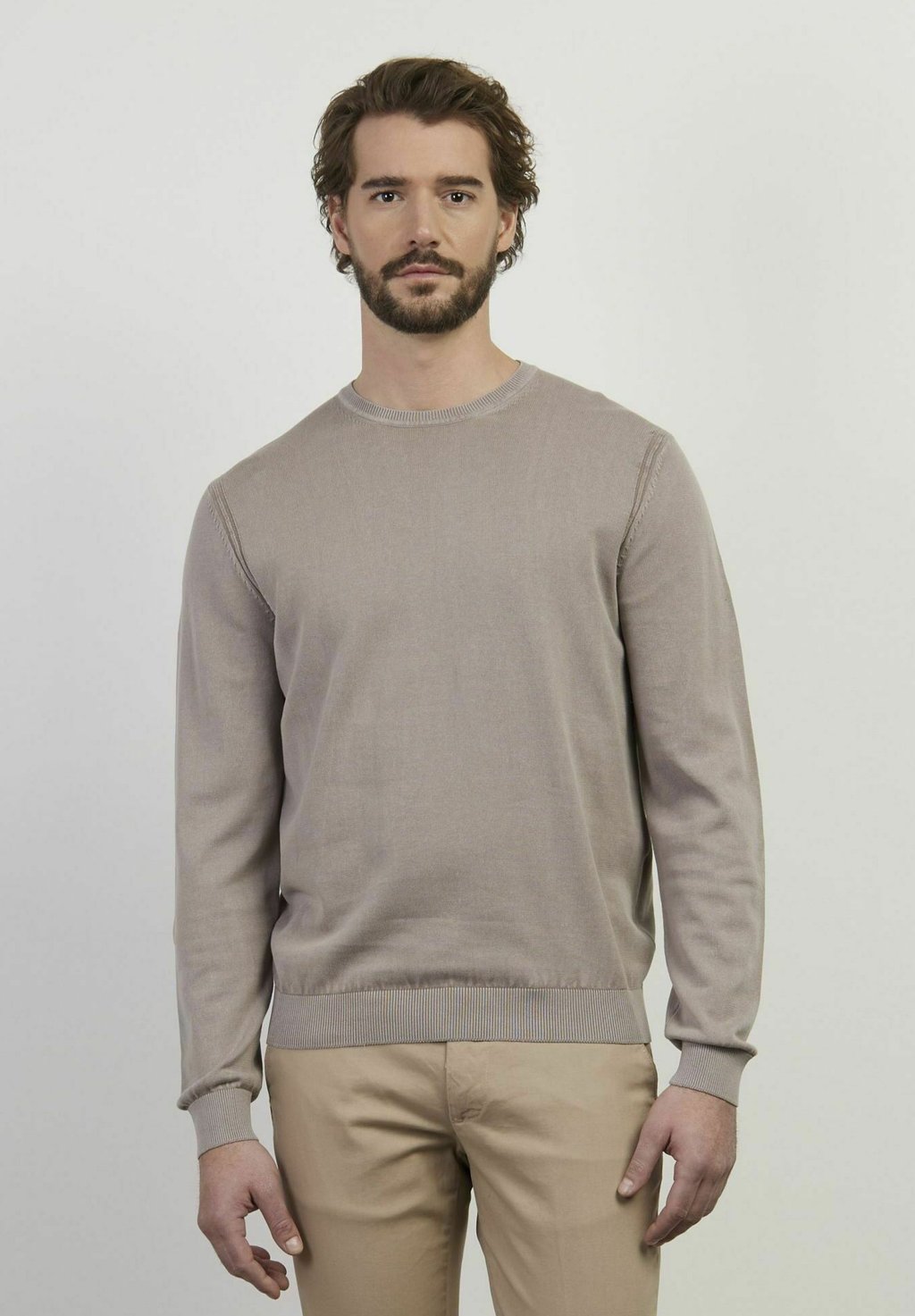 Вязаный свитер Conbipel, цвет tortora цена и фото