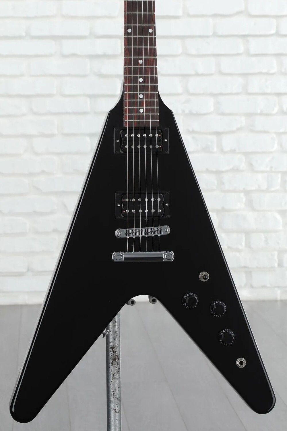 

Электрогитара Gibson '80s Flying V Solidbody - черное дерево