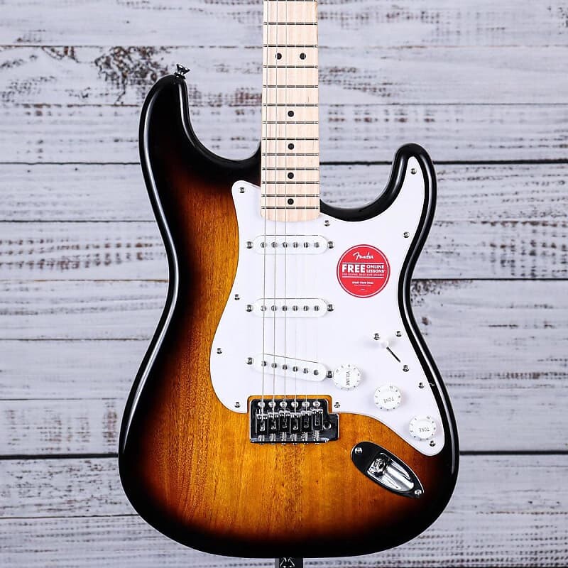 

Электрогитара Squier Sonic Stratocaster Electric Guitar | 2-Color Sunburst