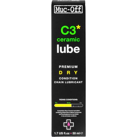 C3 Сухая керамическая смазка для цепей Muc-Off, цвет One Color muc off смазка для цепи dry lube 120ml