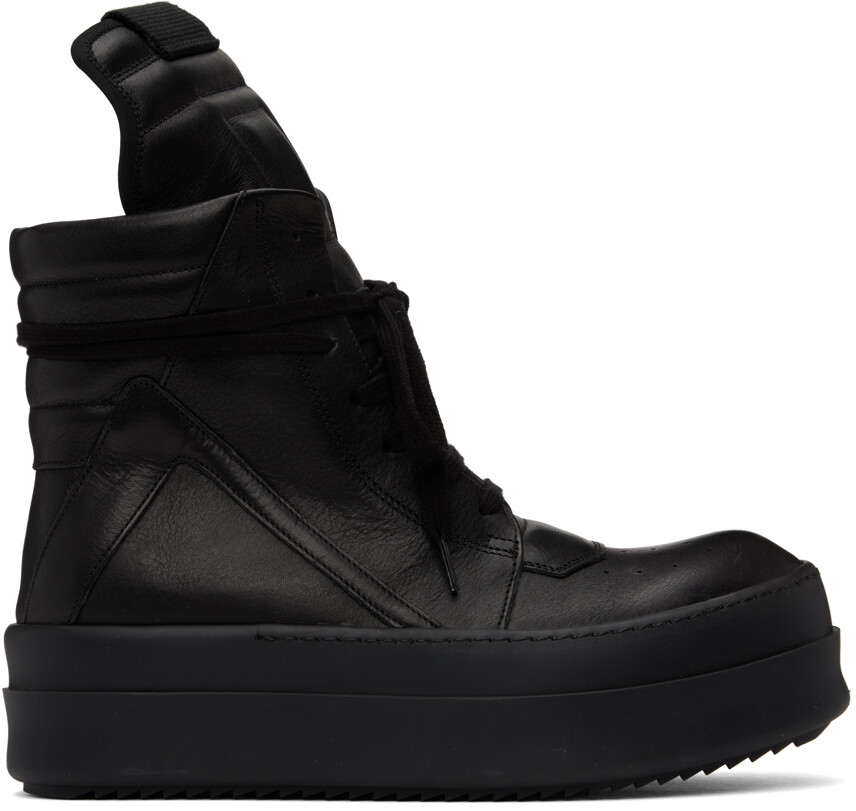 

Черные кроссовки Mega Bumper Geobasket (все) Rick Owens