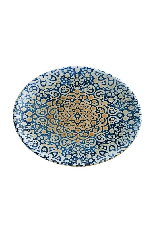 Альгамбра Moove сервировочная тарелка Bonna, мультиколор тарелка сервировочная кошка 3 секции фарфор