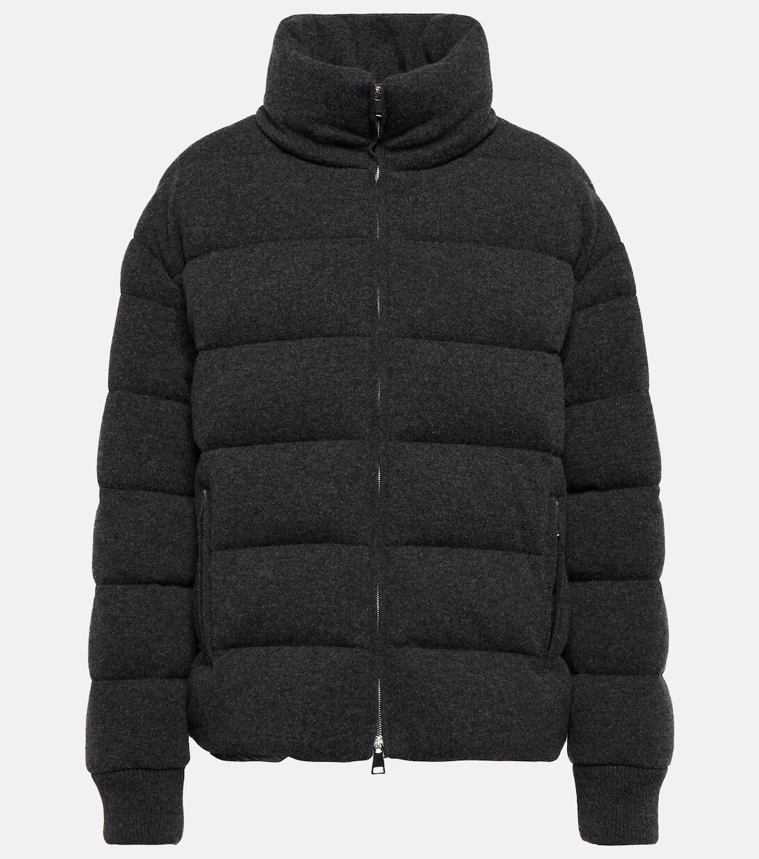 

Пуховик Cayeux из шерсти и кашемира MONCLER, серый