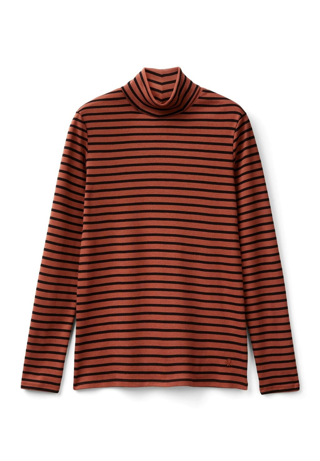 

Рубашка с длинным рукавом STRIPED TURTLENECK United Colors of Benetton, коричневый