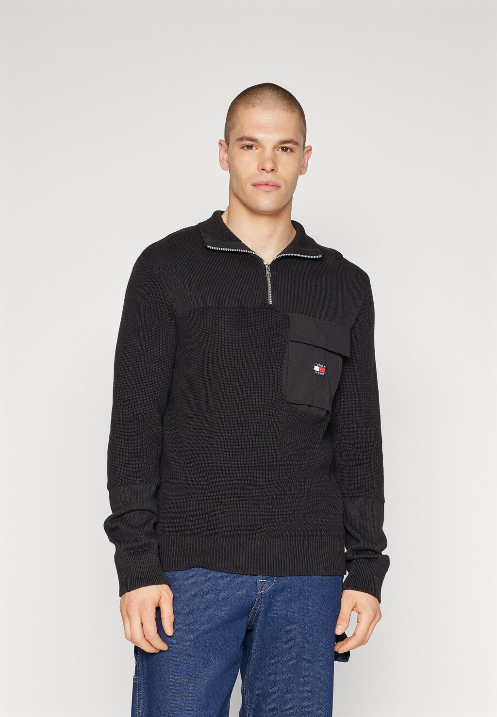 

Свитер MIX TECH Tommy Jeans, черный