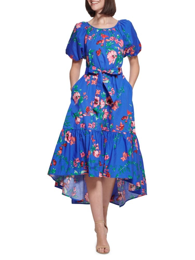 

Платье с цветочным принтом Kensie, цвет Blue Multicolor