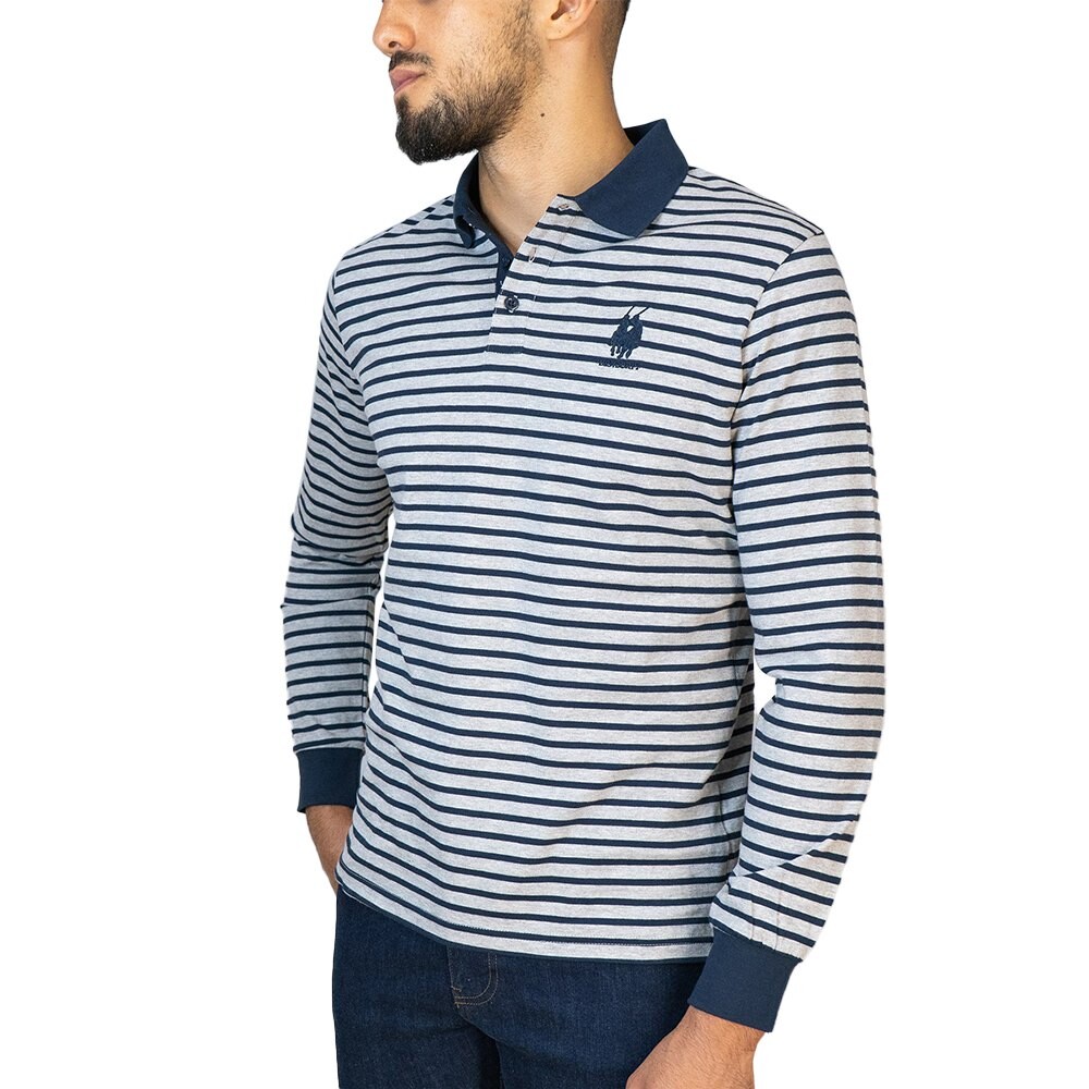 

Поло Bendorff Stripes Vigore, серый