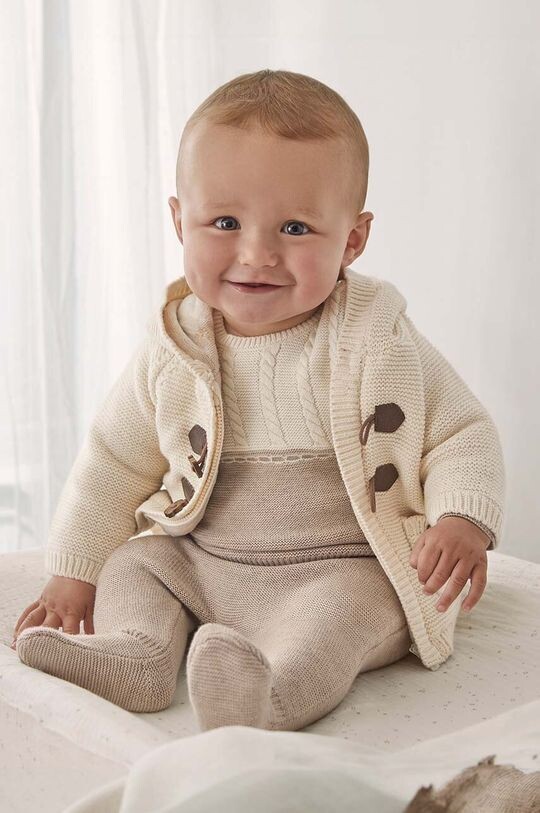 

Детский кардиган Mayoral Newborn, бежевый