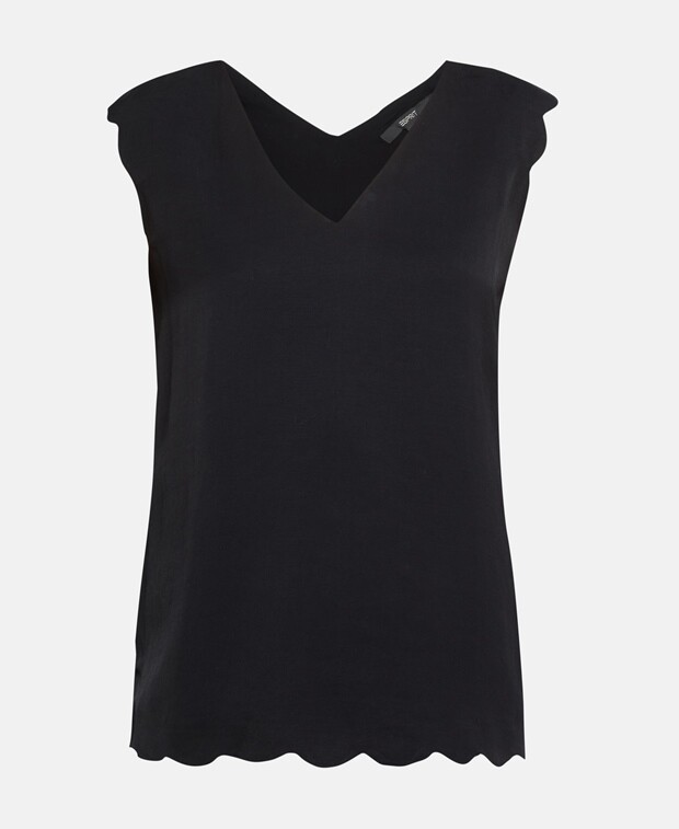 

Блузка без рукавов Esprit Collection, черный