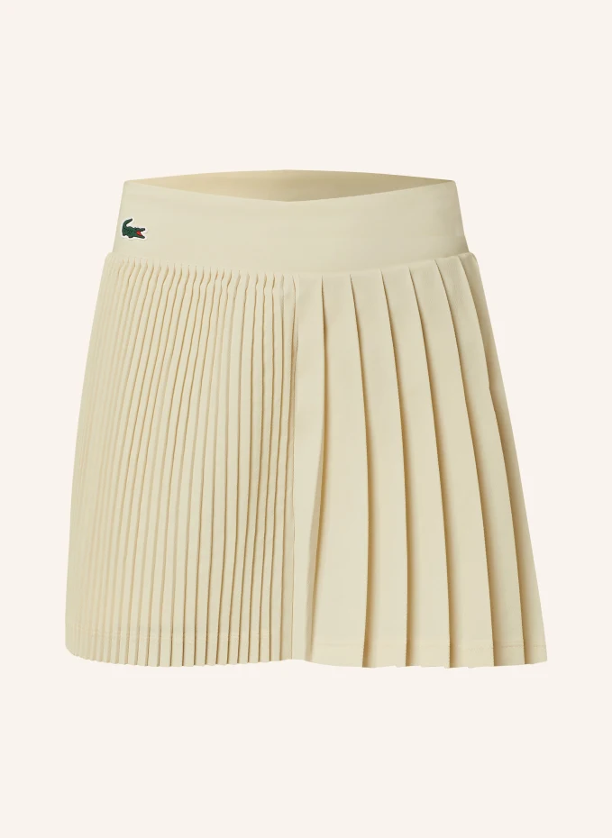 цена Теннисная юбка Lacoste, бежевый