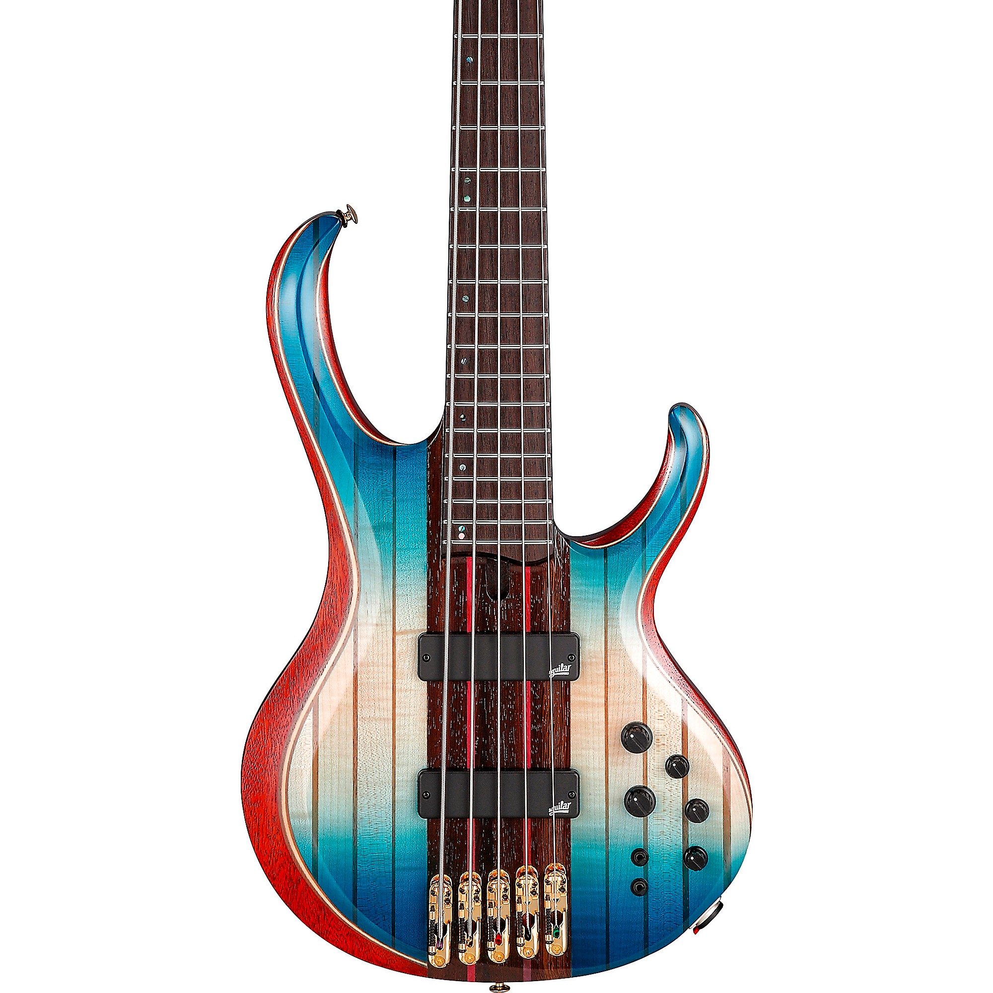 Ibanez Premium BTB1935 5-струнная электрическая бас-гитара Caribbean Islet Low Gloss