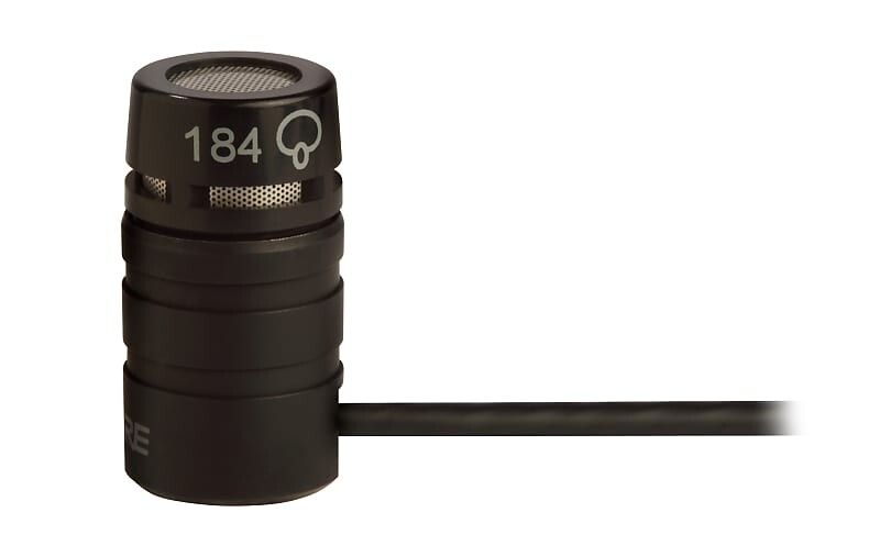 

Микрофон петличный Shure WL184 Supercardioid Condenser Lavalier Mic with 4' TA4F Cable
