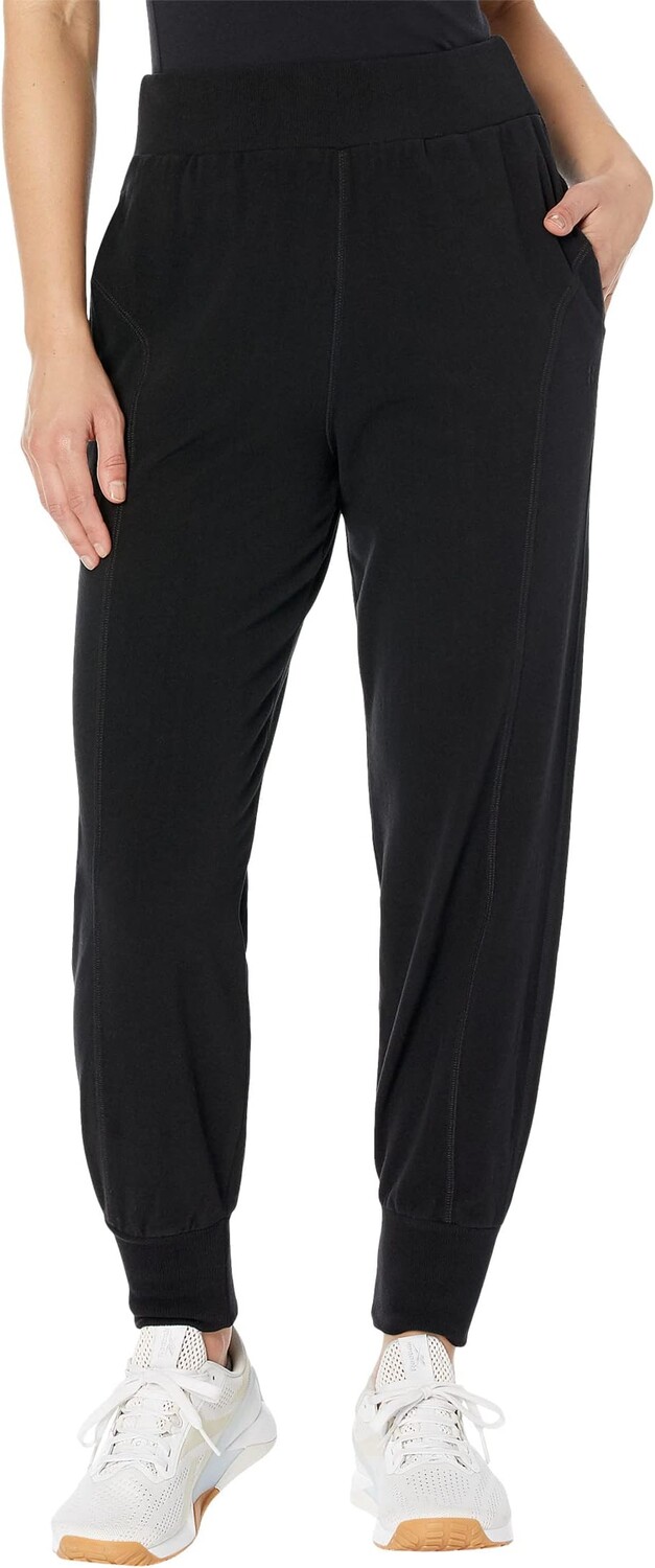 

Флисовые джоггеры Repose Luxe 27 дюймов Sweaty Betty, черный
