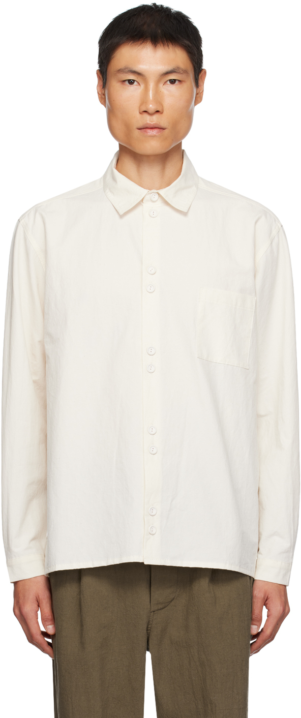 london xenia mcbell Off-White повседневная рубашка XENIA TELUNTS