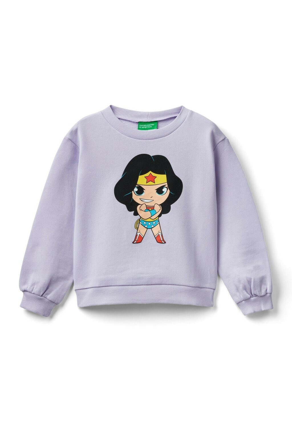 

Толстовка Dc Comics United Colors of Benetton, фиолетовый