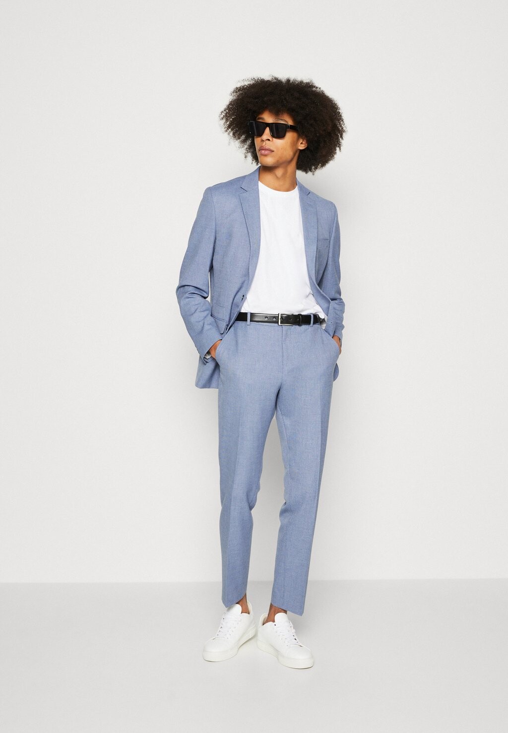

Костюм SLHSLIM TIMELIAM SUIT FLEX SET Selected Homme, цвет light blue