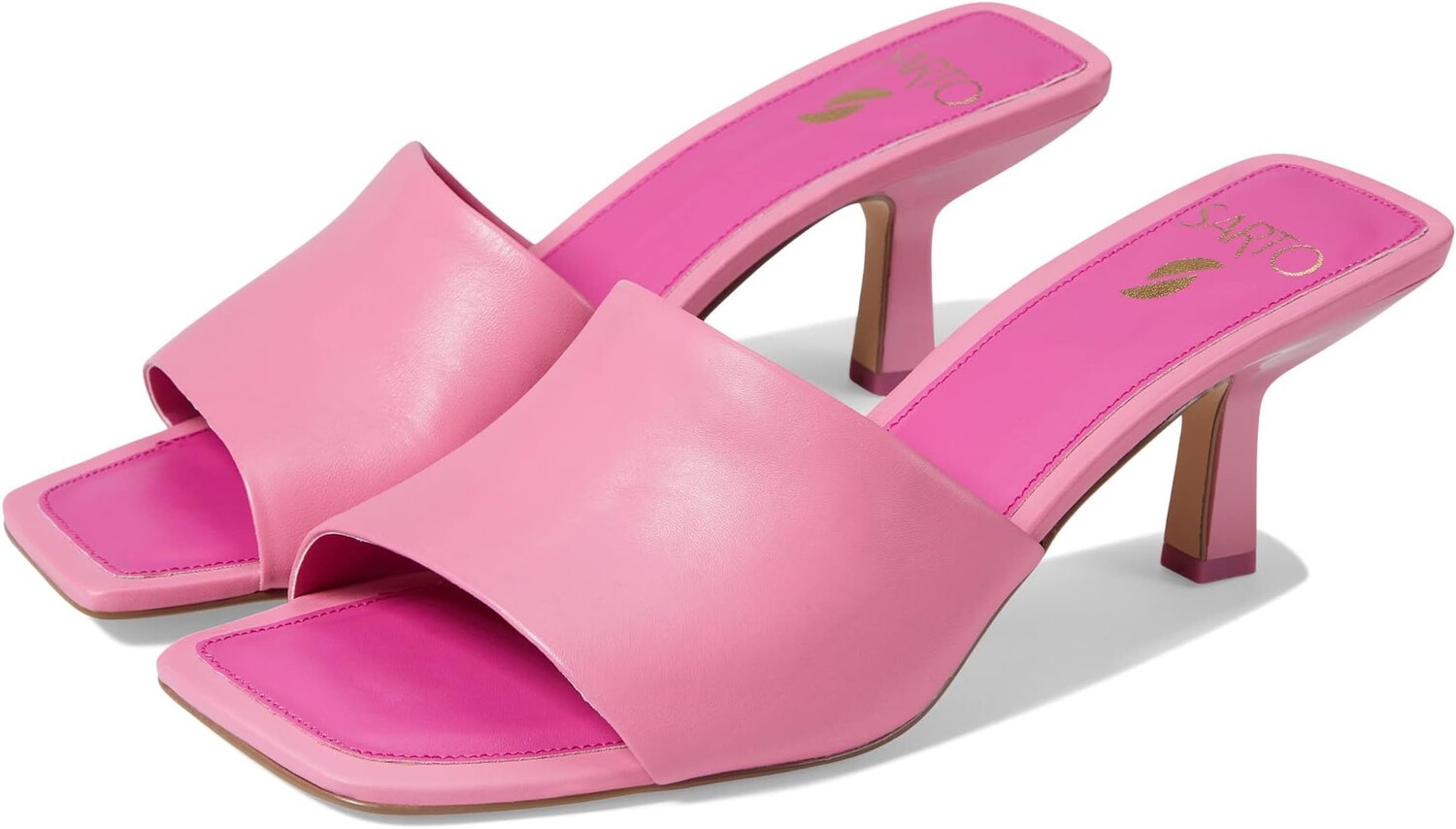 

Босоножки Betty 5 Franco Sarto, цвет Bubblegum Pink Leather