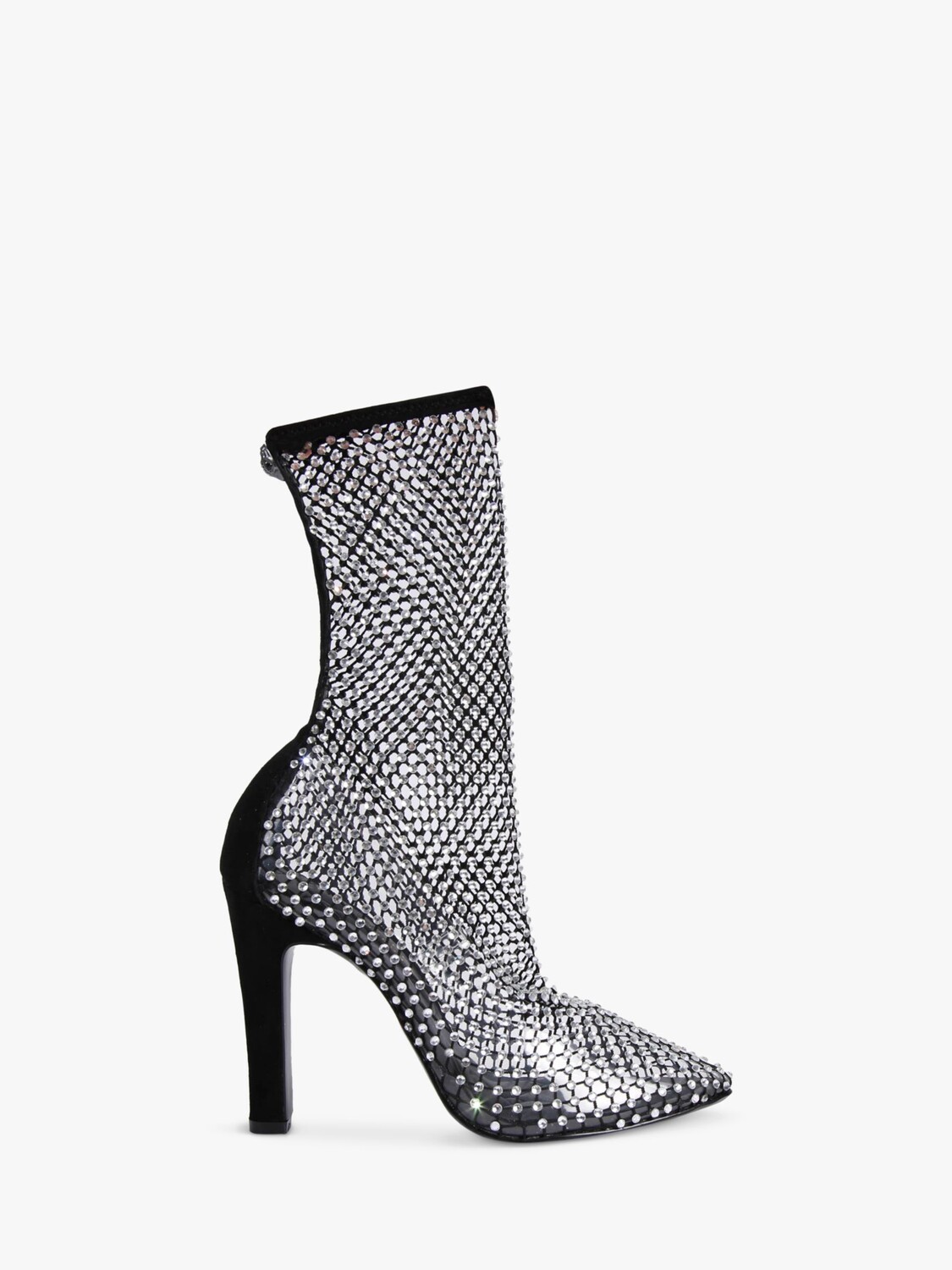 

Kurt Geiger London Shoreditch Ботинки из сетчатой ткани с стразами, черные