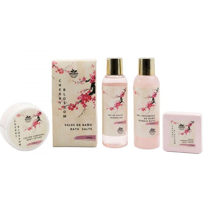 

Набор косметики Flor de Cerezo Set Caja de Madera Becasan Nature, 140 ml