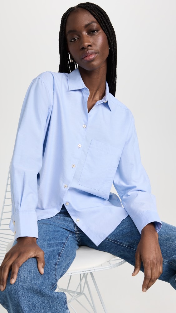 

Рубашка AYR Deep End Button Down, синий