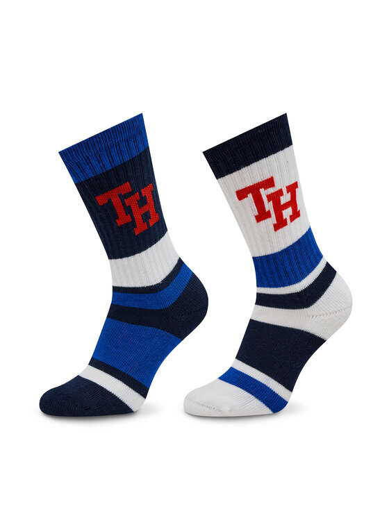 

Комплект из 2-х высоких детских носков Tommy Hilfiger, мультиколор