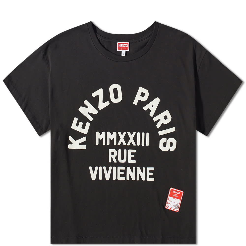 

Футболка Kenzo Rue Vivienne 80 S, черный