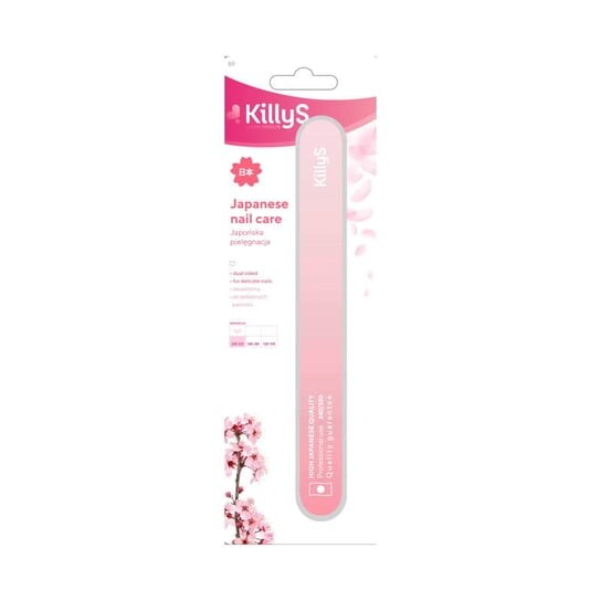 

Пилочка для ногтей 240 грит, Розовая, 1 шт. Killys, Japan Nail Care