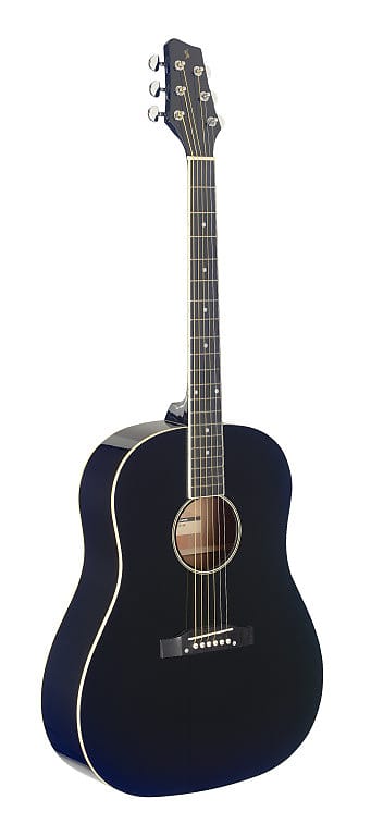 Акустическая гитара STAGG Slope Shoulder dreadnought guitar black