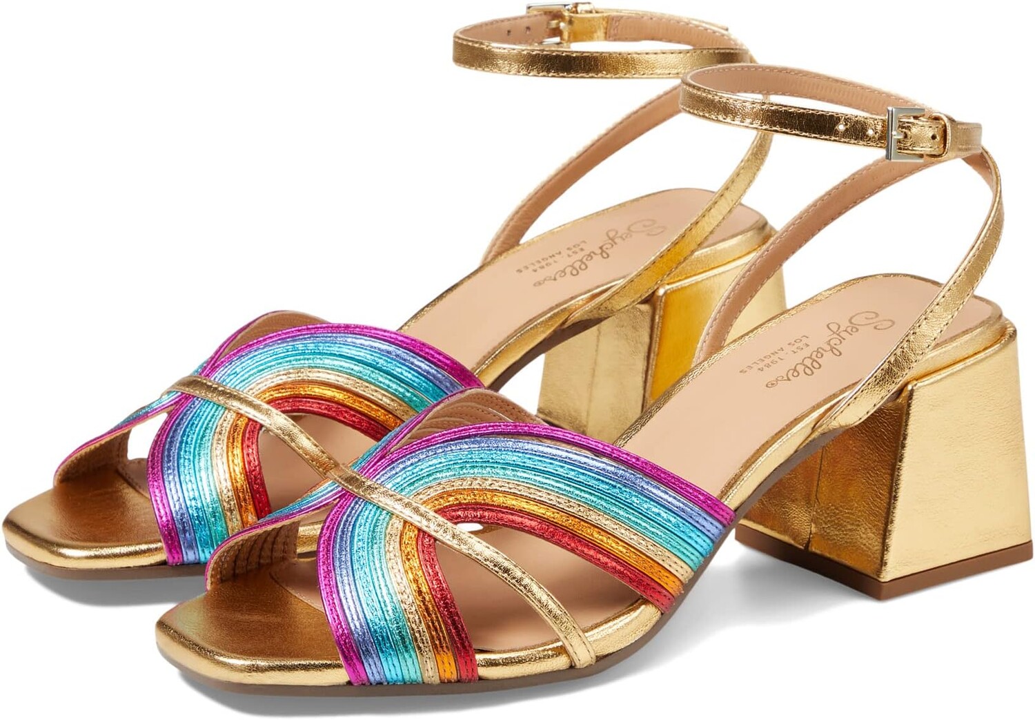 

Босоножки Tender Seychelles, цвет Rainbow Metallic Leather