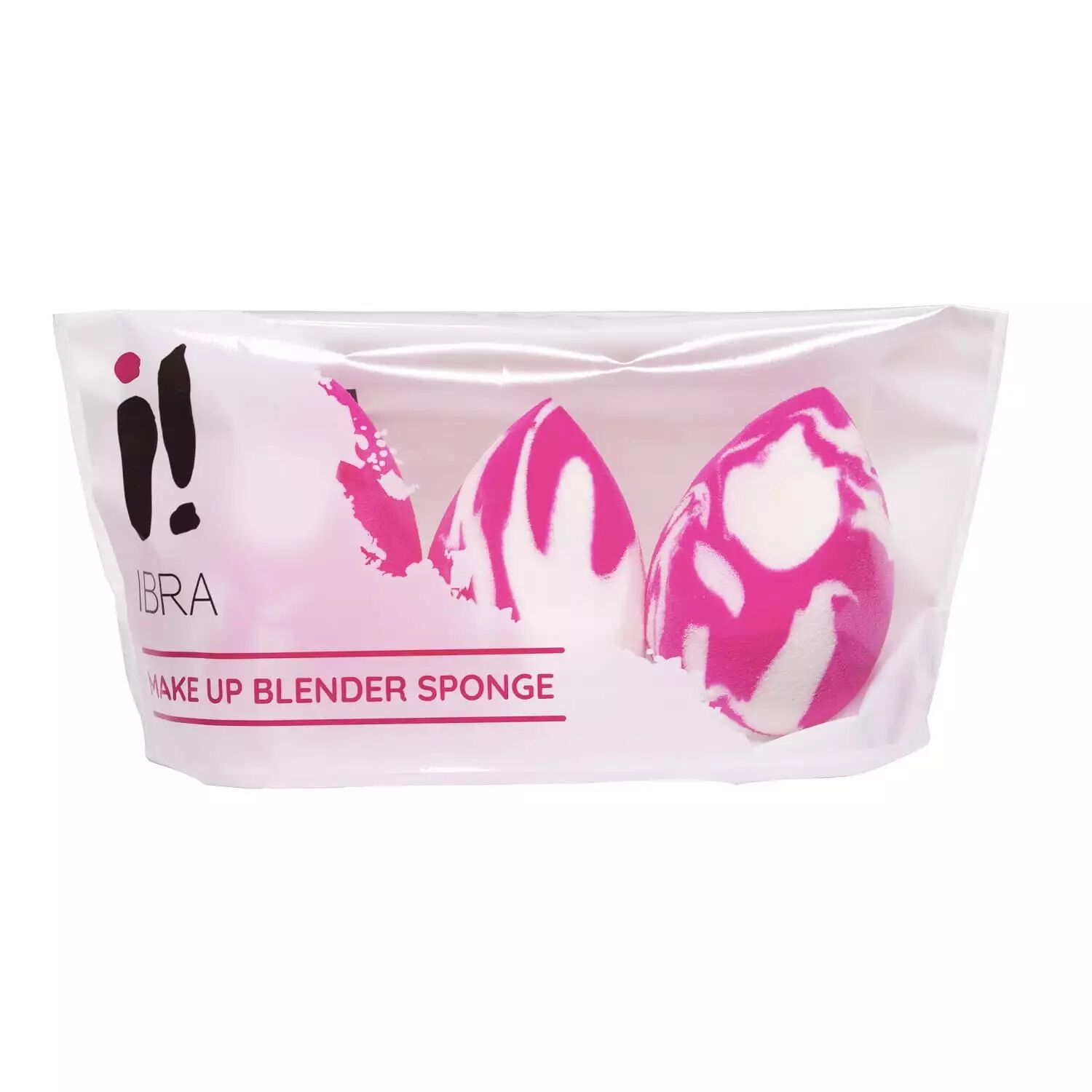Набор: мраморные губки Ibra Blender Sponge, 3 шт набор спонжи для макияжа микс ibra blender sponge 3 шт