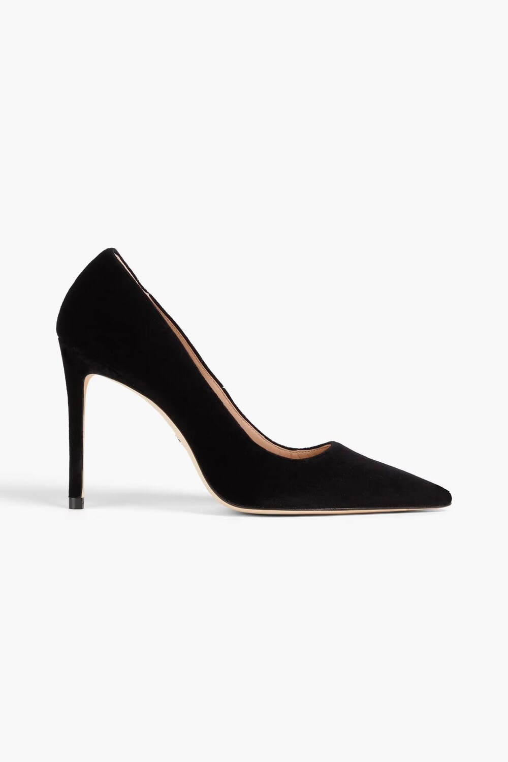 

Бархатные туфли Stuart Weitzman, черный